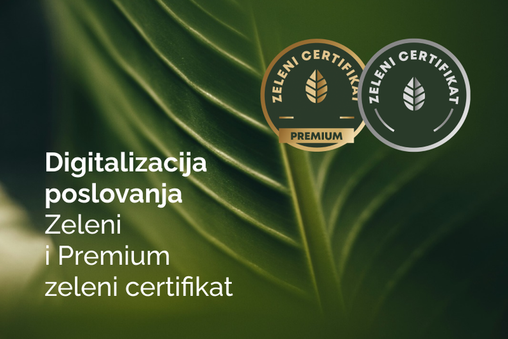 Zeleni certifikat pokazatelj je društvene odgovornosti organizacija